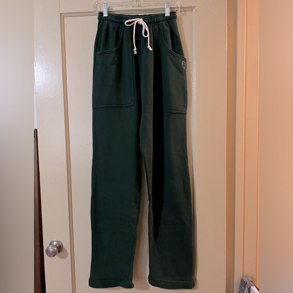 Big Bud Press XS forest green sweatpants